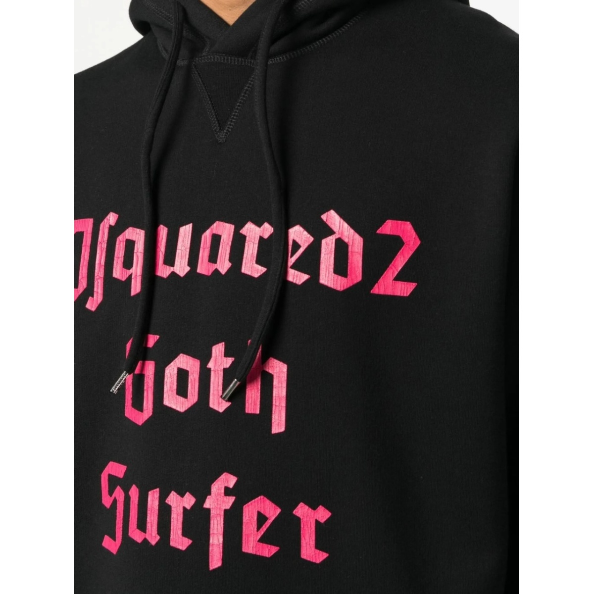 slogan-print hoodie - Img 5