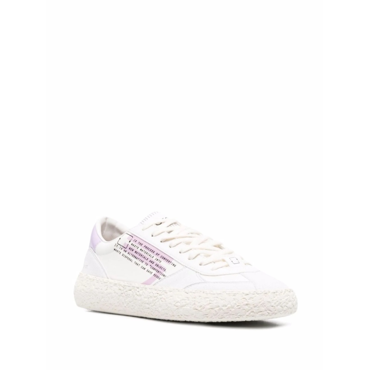 slogan-print low top sneakers - Img 2