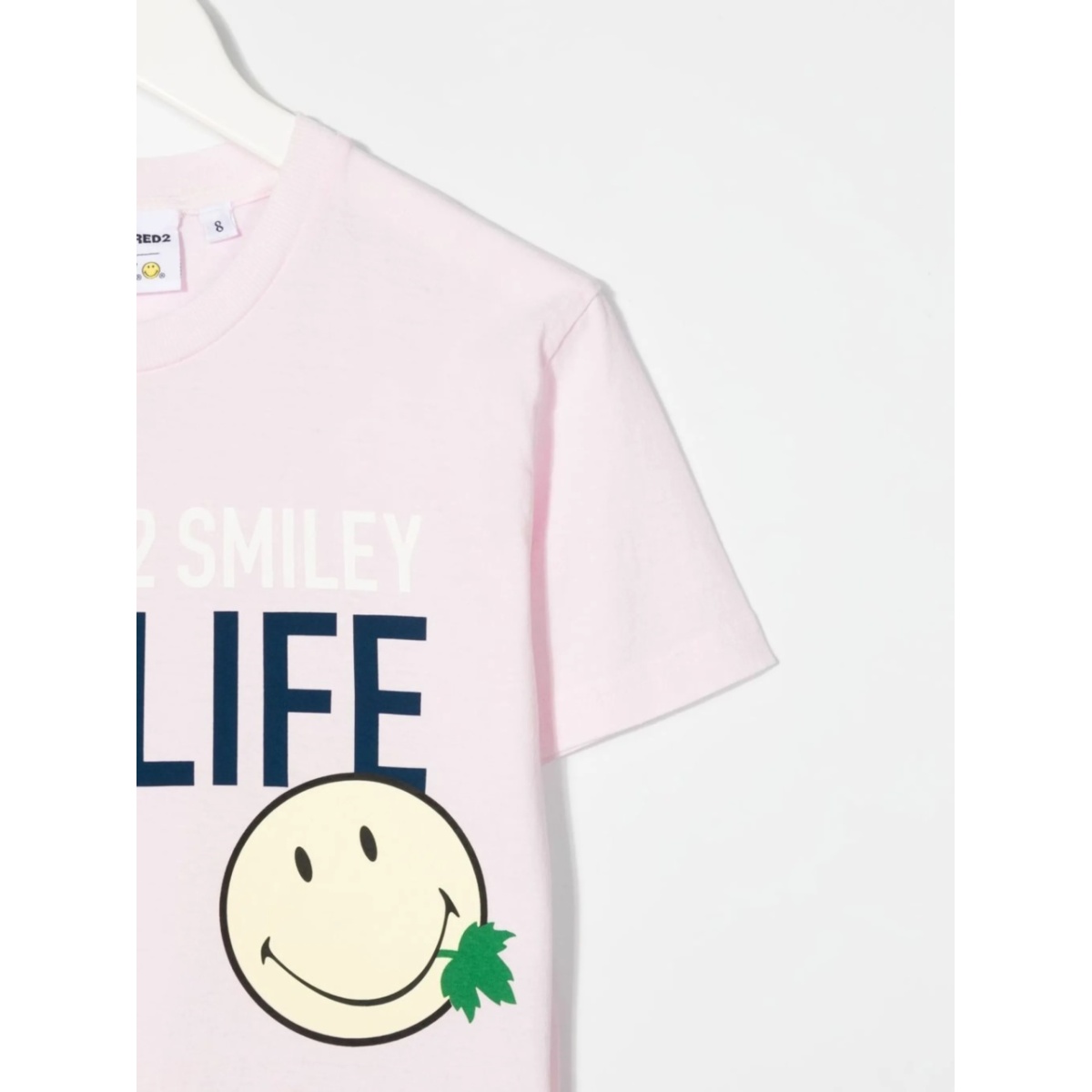 Smiley-print short-sleeve T-shirt - Img 3