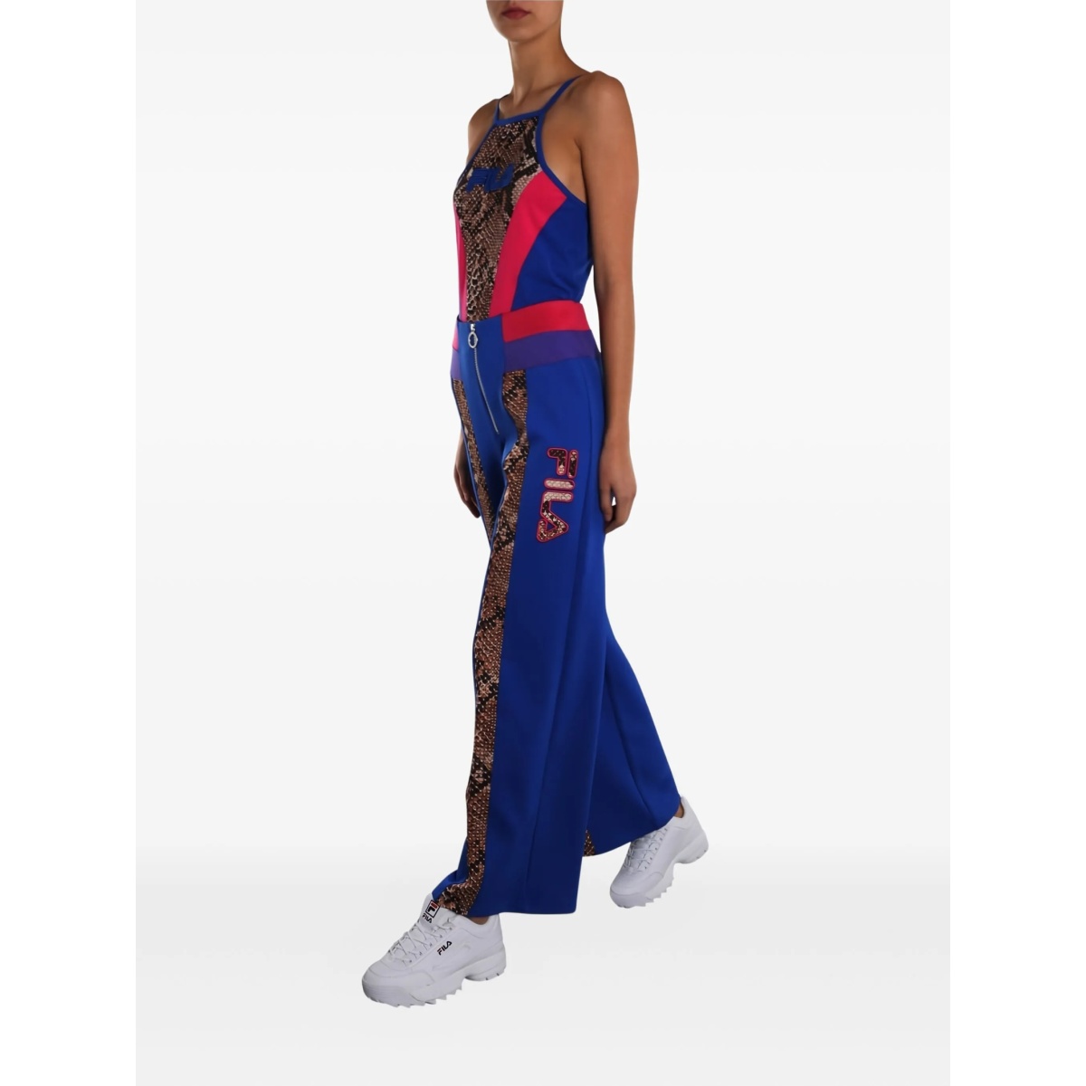 snakeskin panel top - Img 2