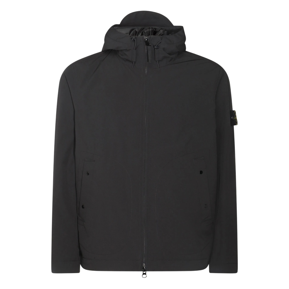 soft-shell hooded jacket