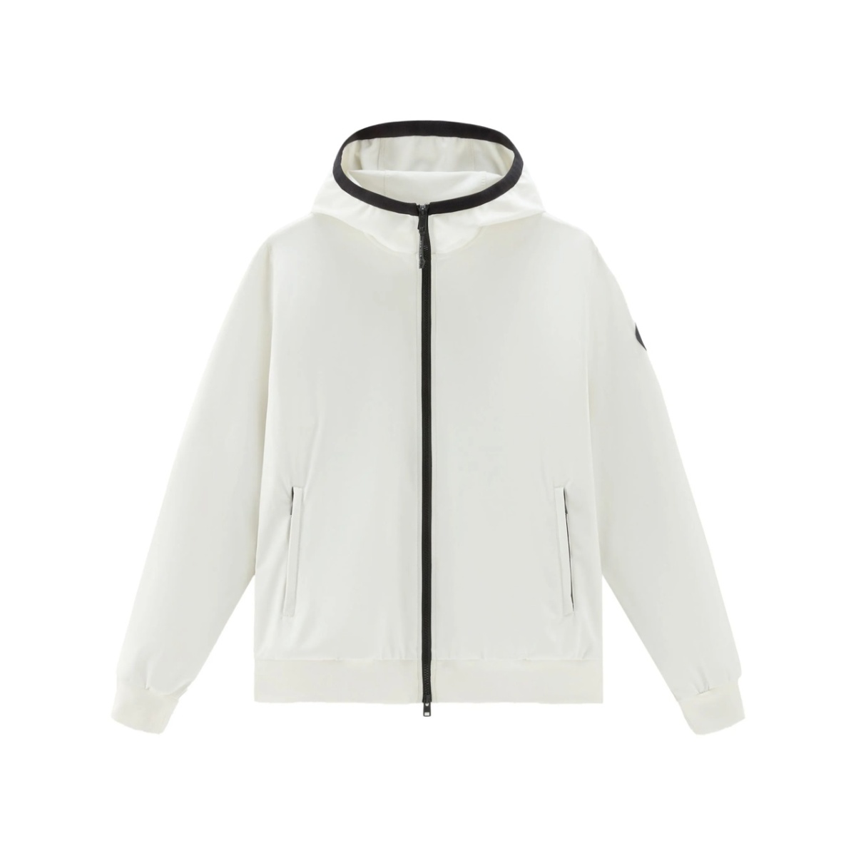 Softshell hooded jacket