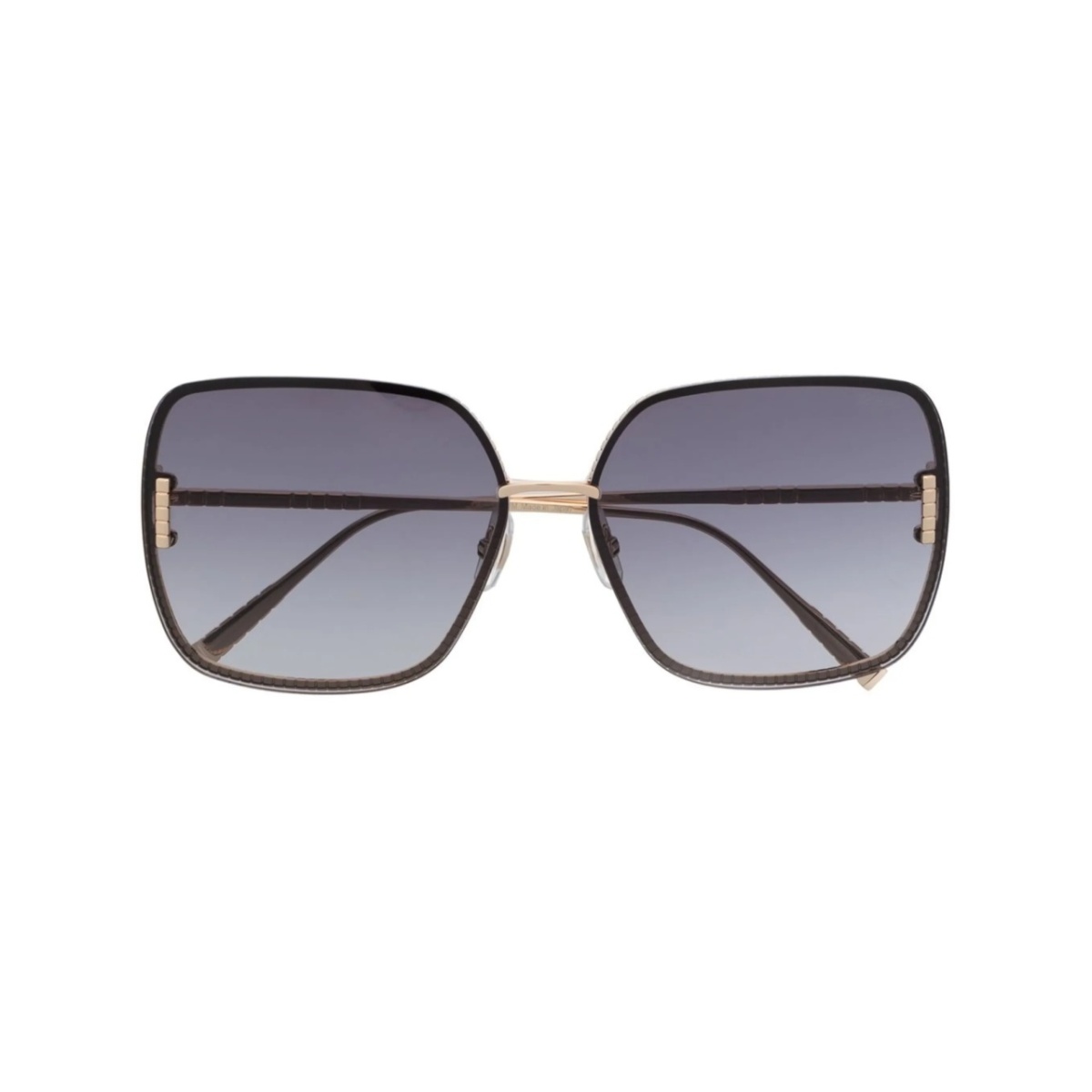 square-frame tinted sunglasses
