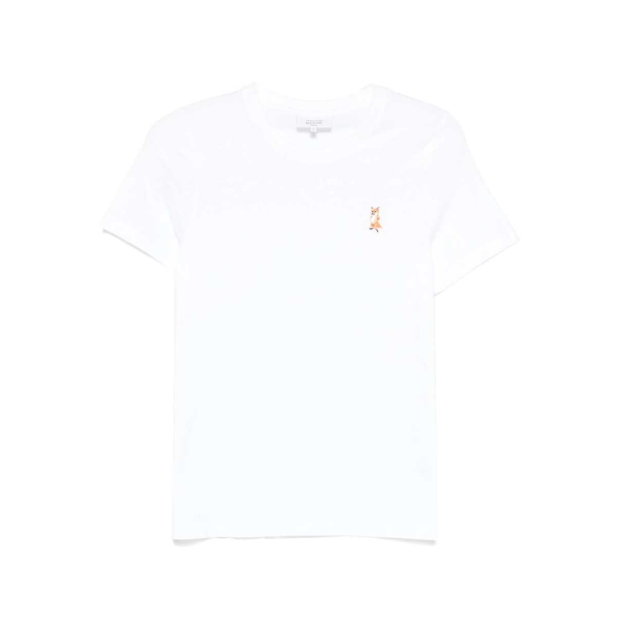 Standing Fox embroidered T-shirt