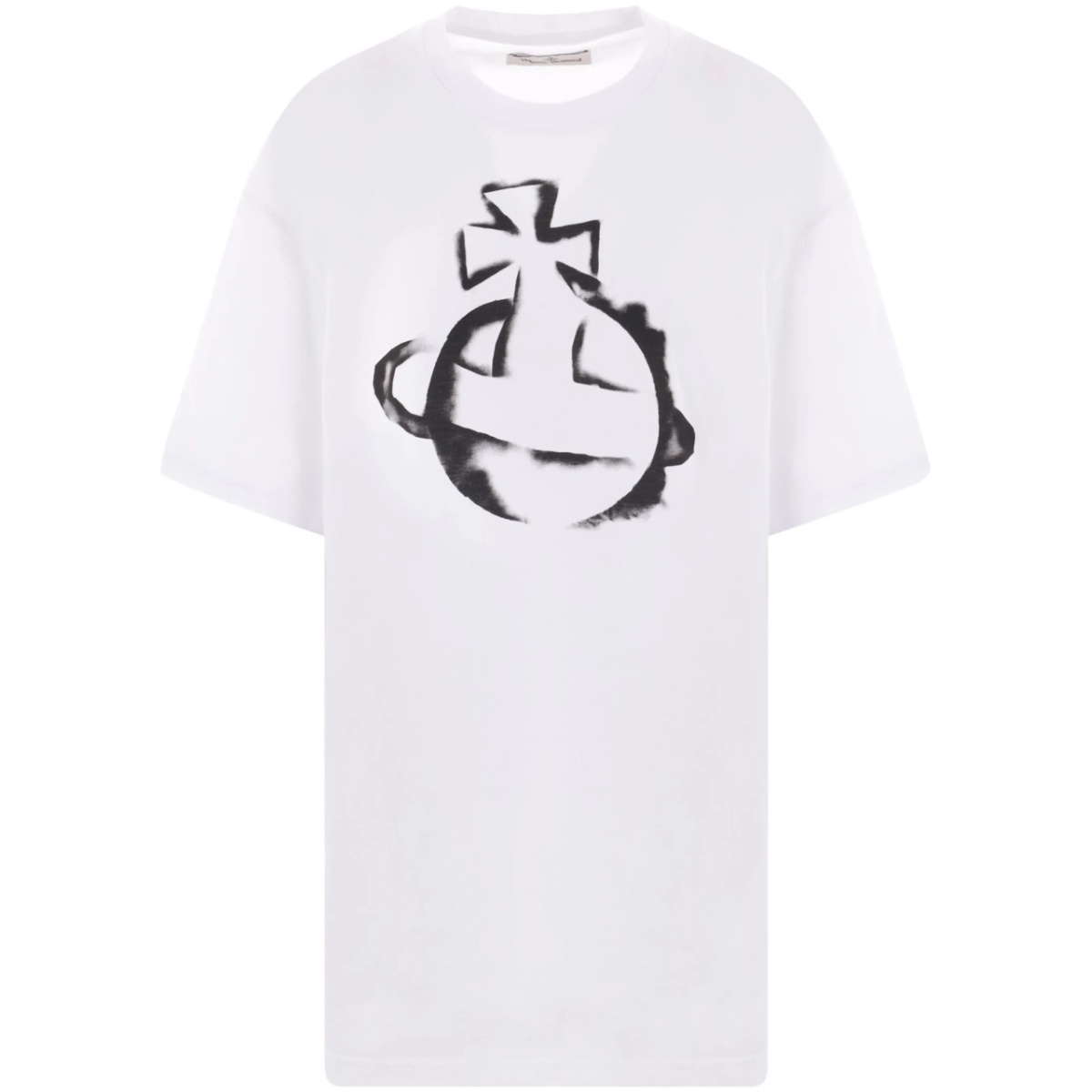 Stencil Orb organic cotton T-shirt