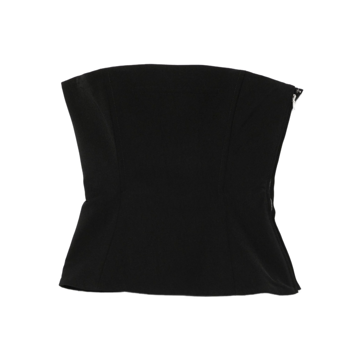 strapless corset top