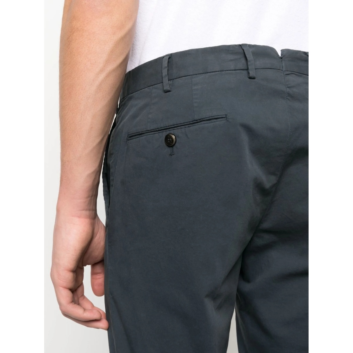 stretch-cotton chino trousers - Img 5