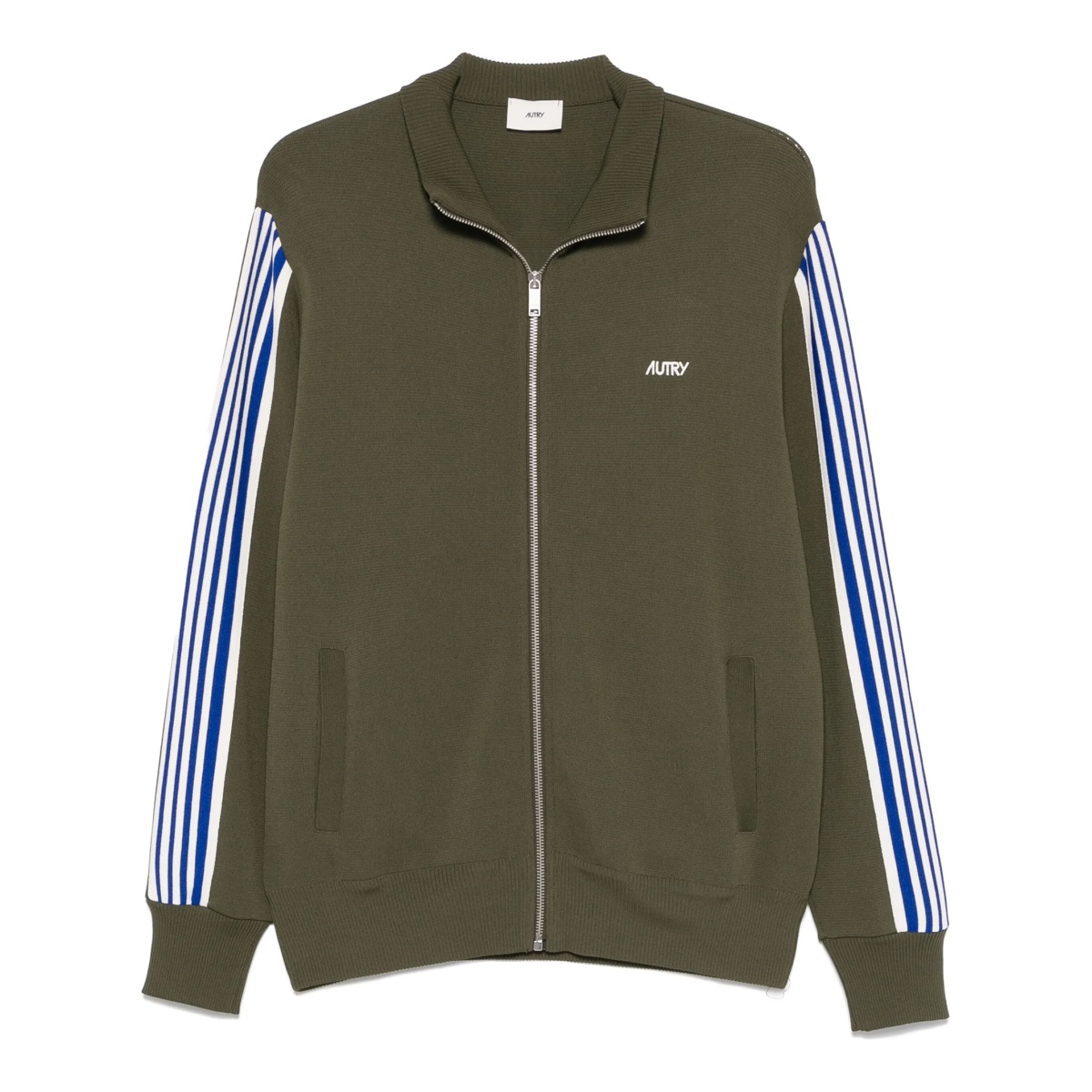stripe-detail cardigan
