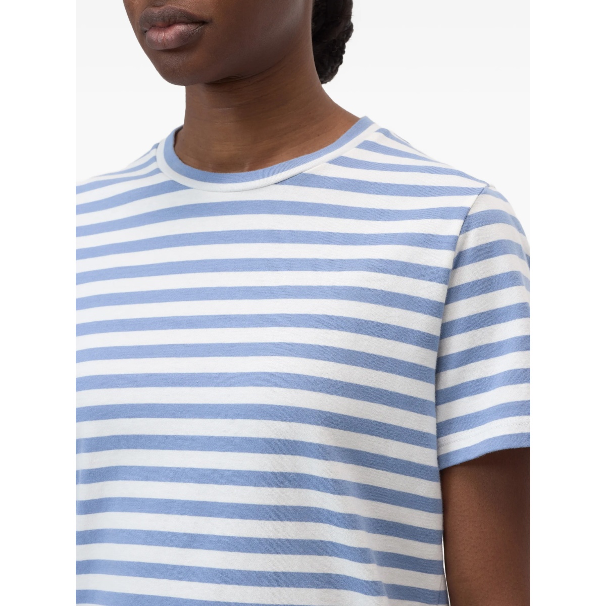 striped basic T-shirt - Img 5