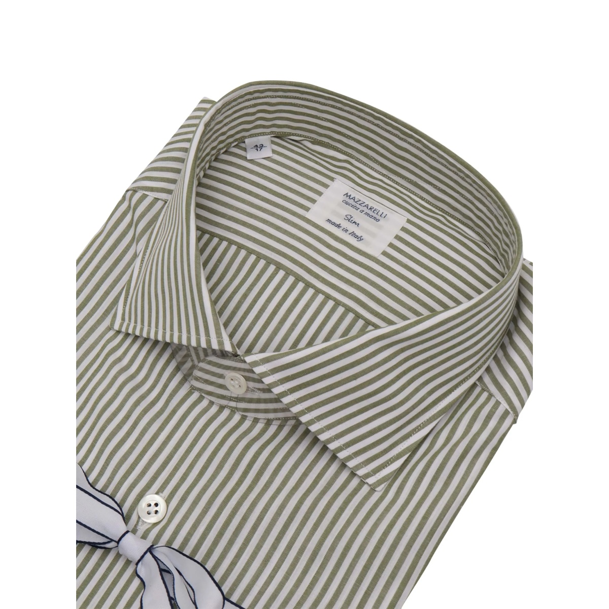 striped cotton shirt - Img 2