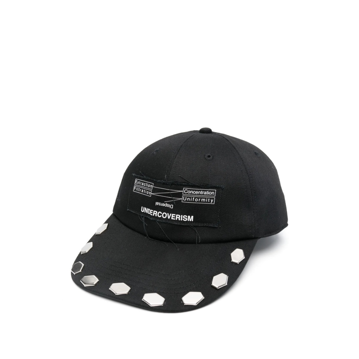 stud-embellished cap