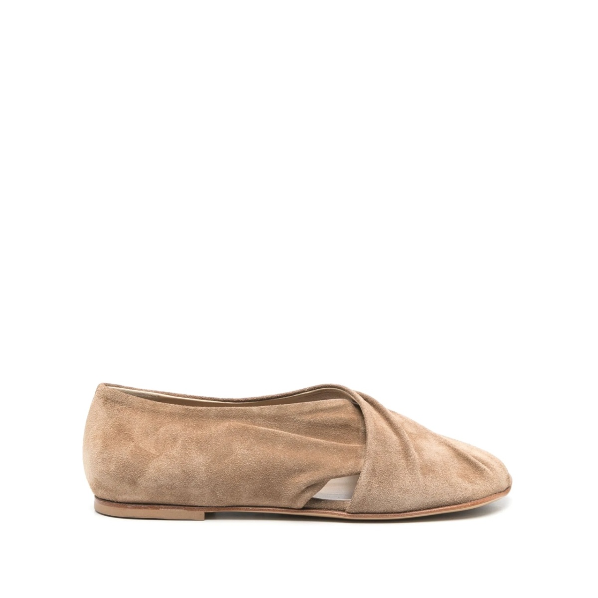 suede ballet flats