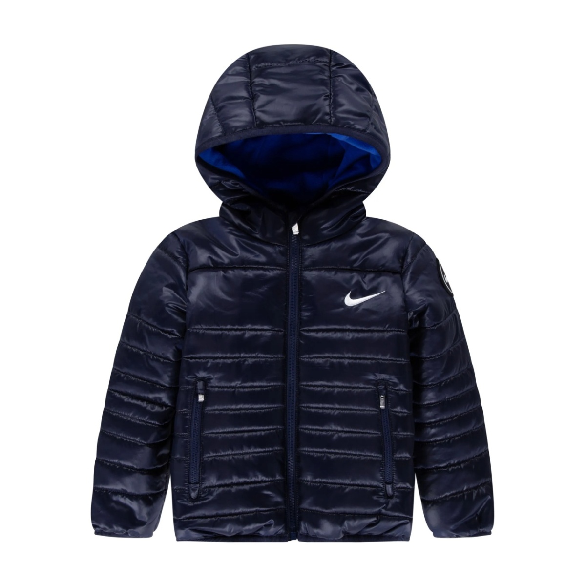 Swoosh-print jacket