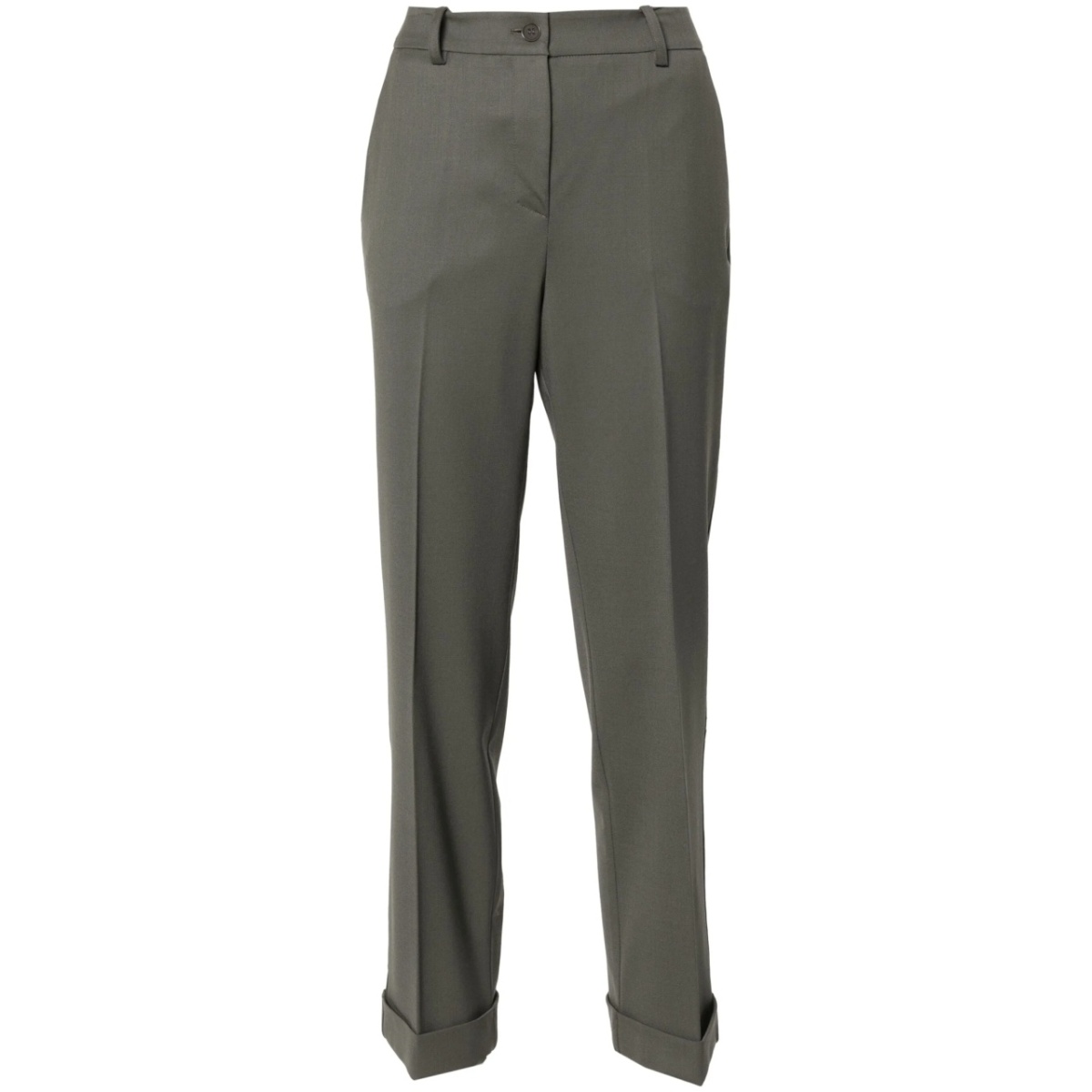tailored virgin wool-blend trousers