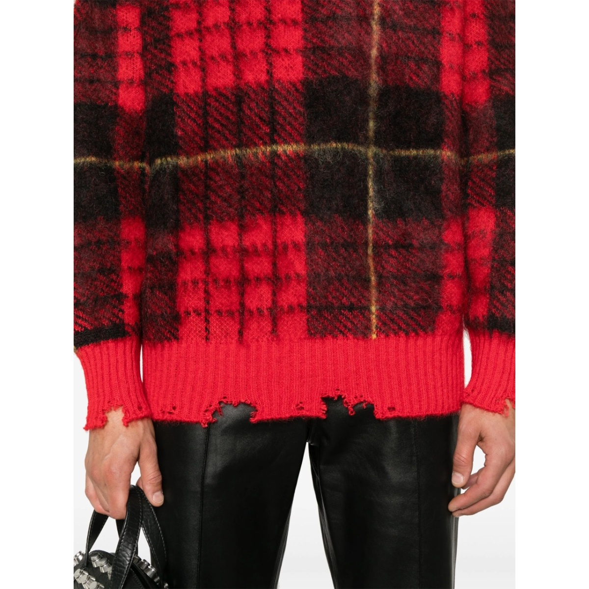 tartan-check sweater - Img 5