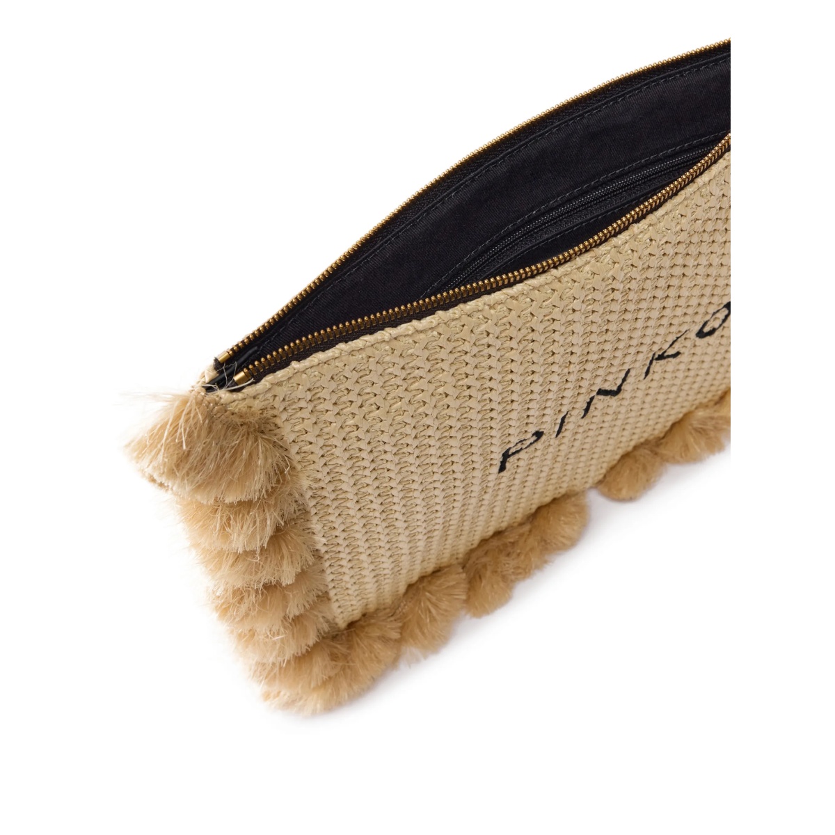 tassel top-zip clutch bag - Img 3