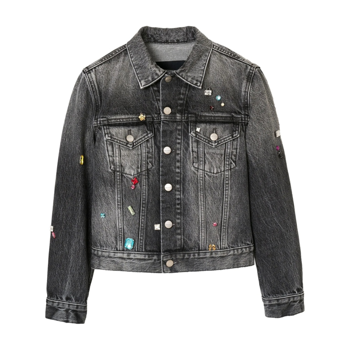 The Charm Shrunken Trucker jacket