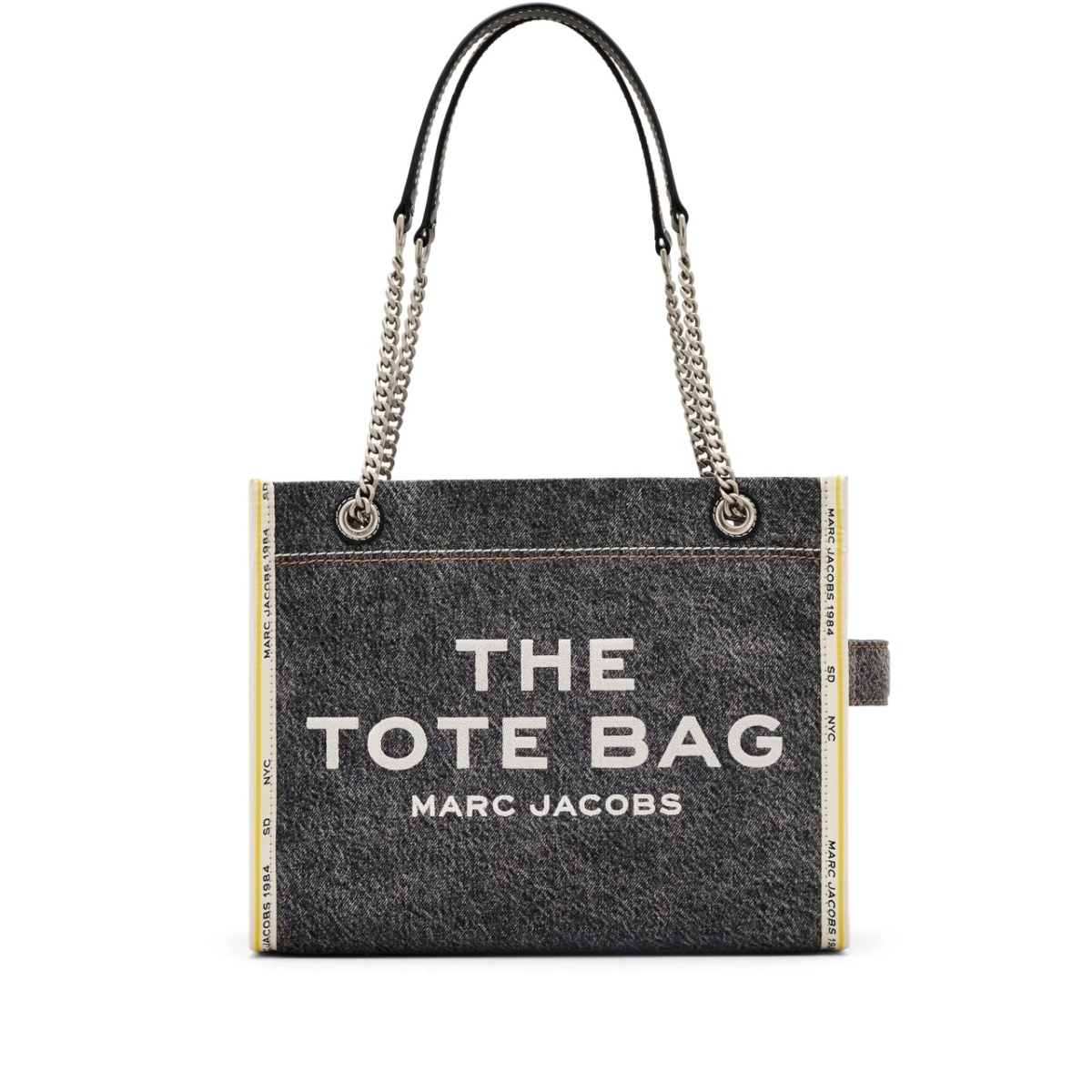 The Denim Chain Medium Tote bag