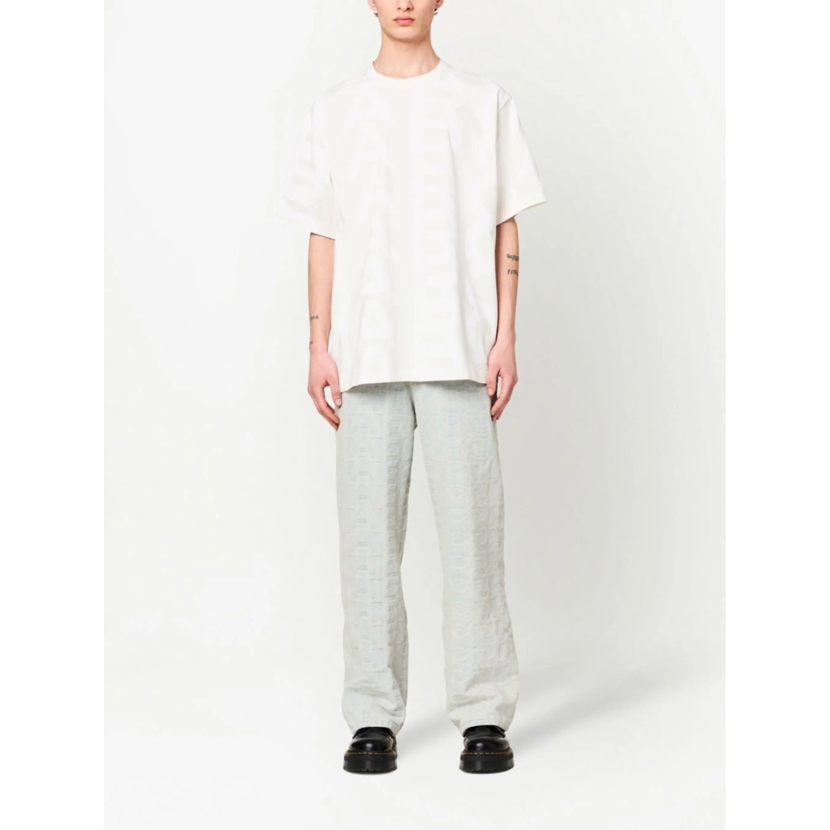 The Monogram wide-leg jeans - Img 2