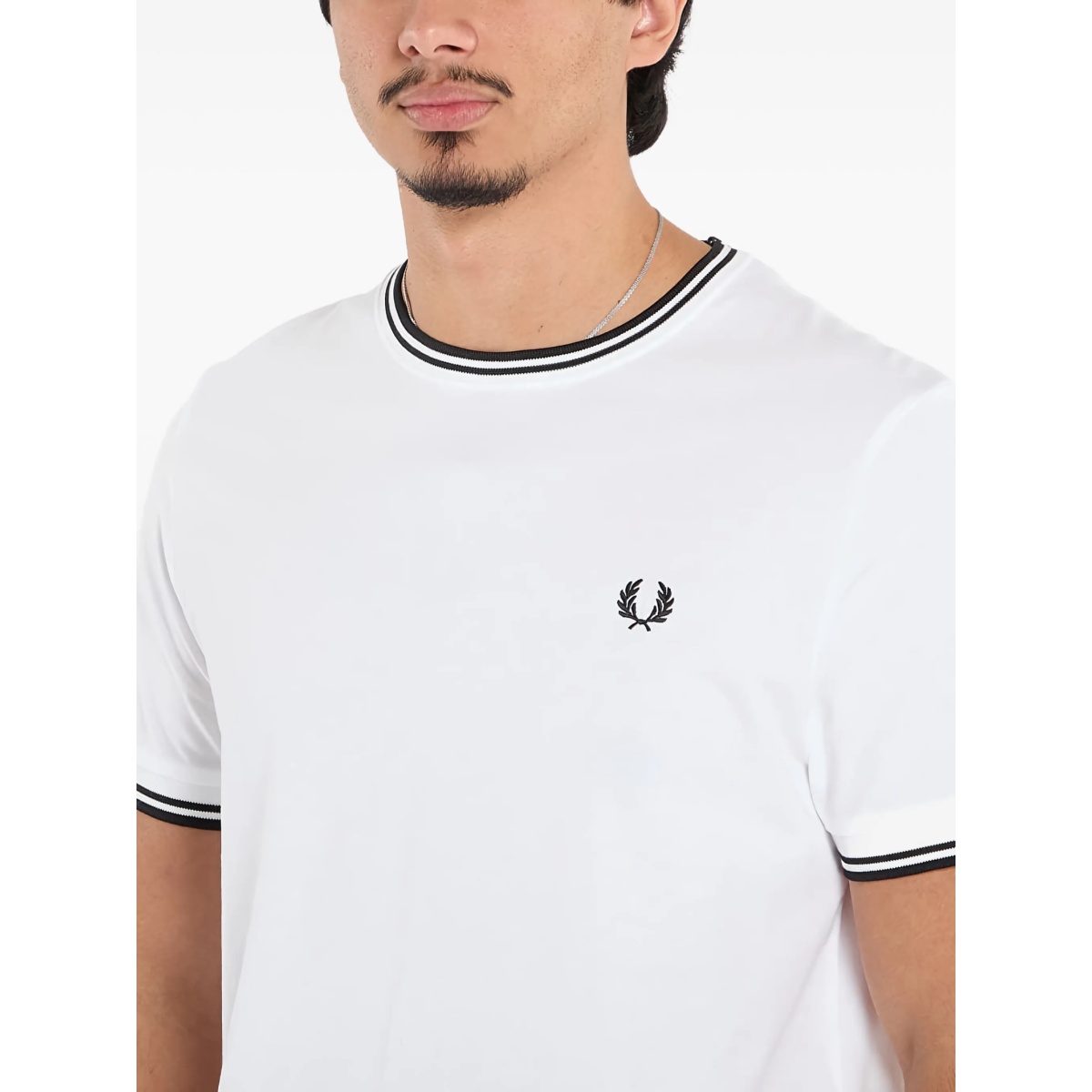 tipped twin cotton T-Shirt - Img 4