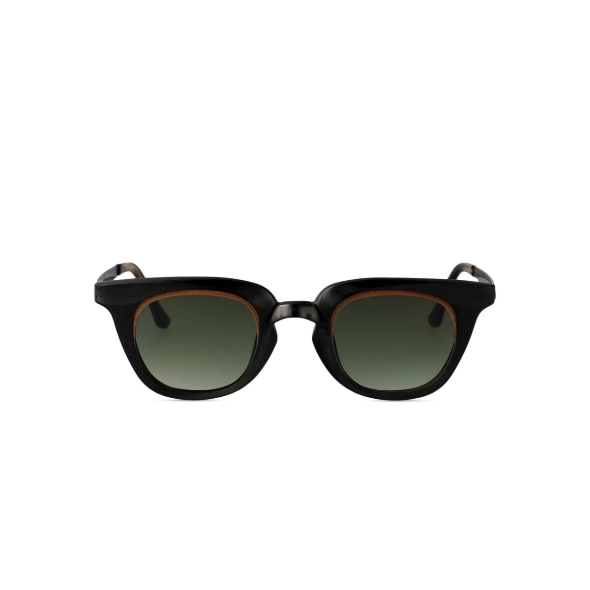 trim-frame sunglasses