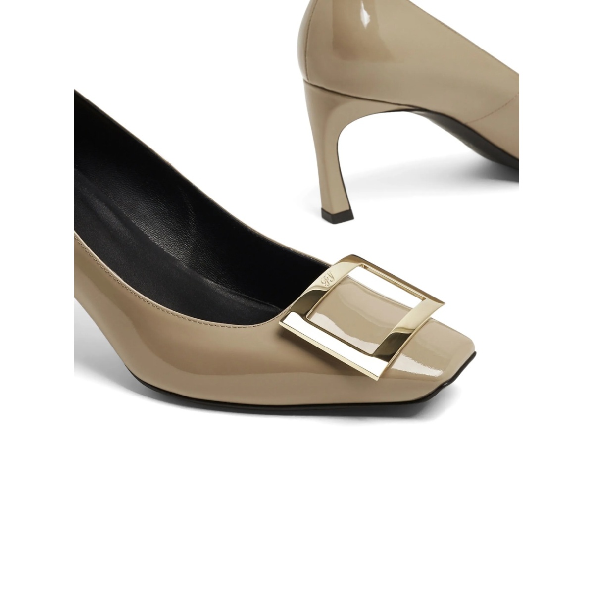Trompette 65mm leather pumps - Img 5