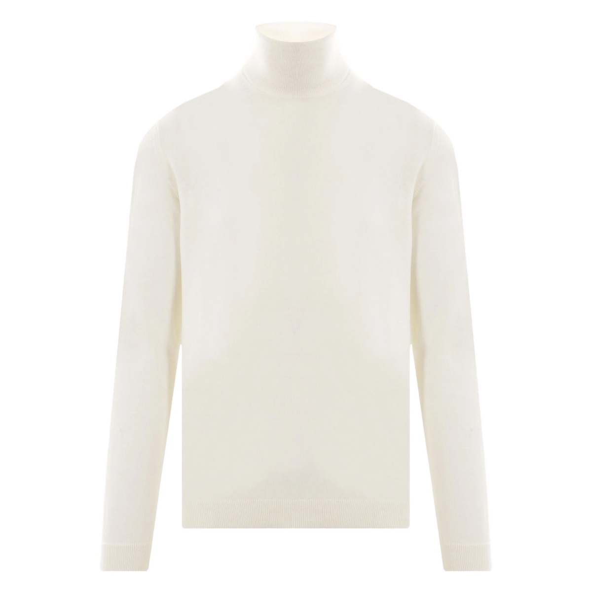 turtleneck ribbed-cuffs sweater