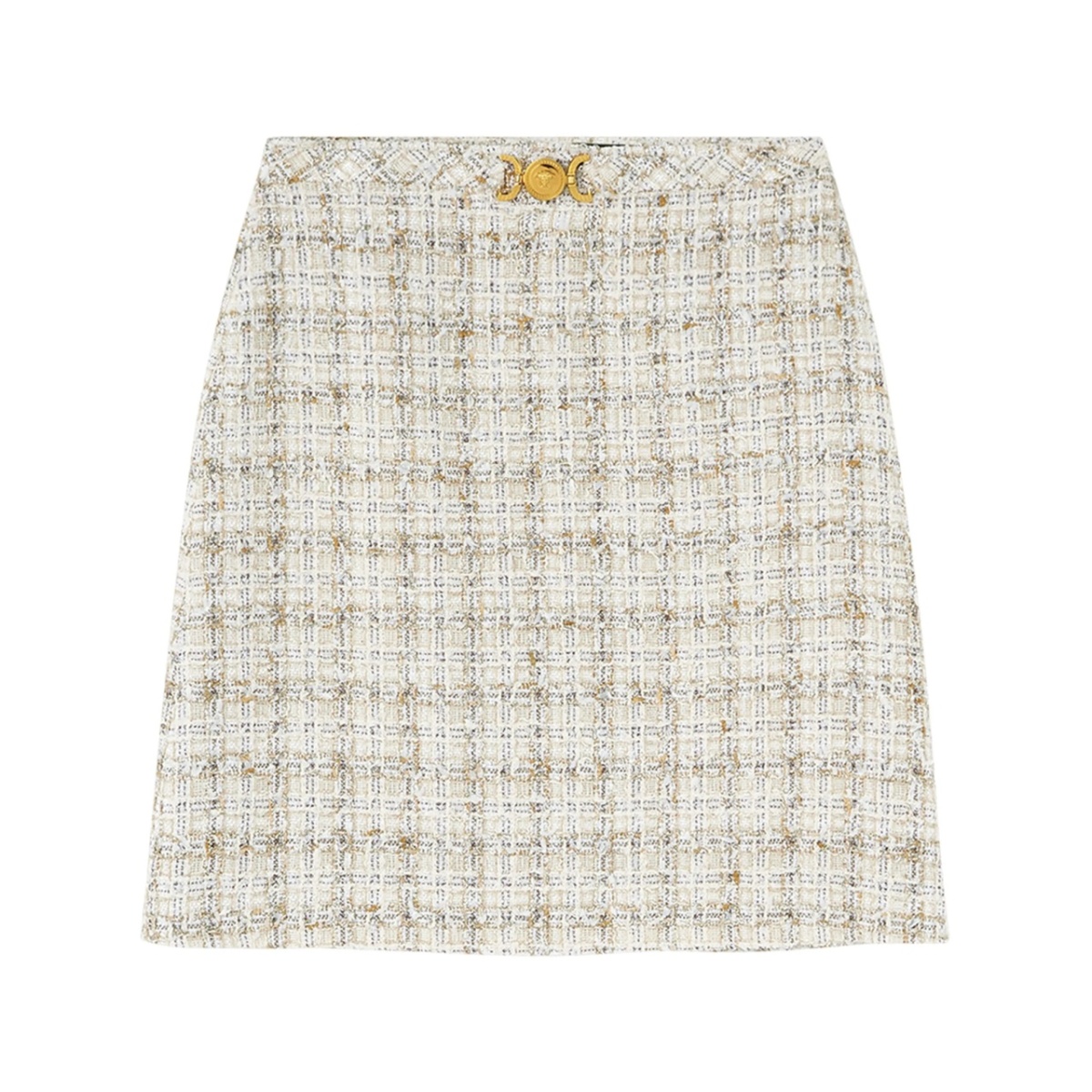 tweed mini skirt