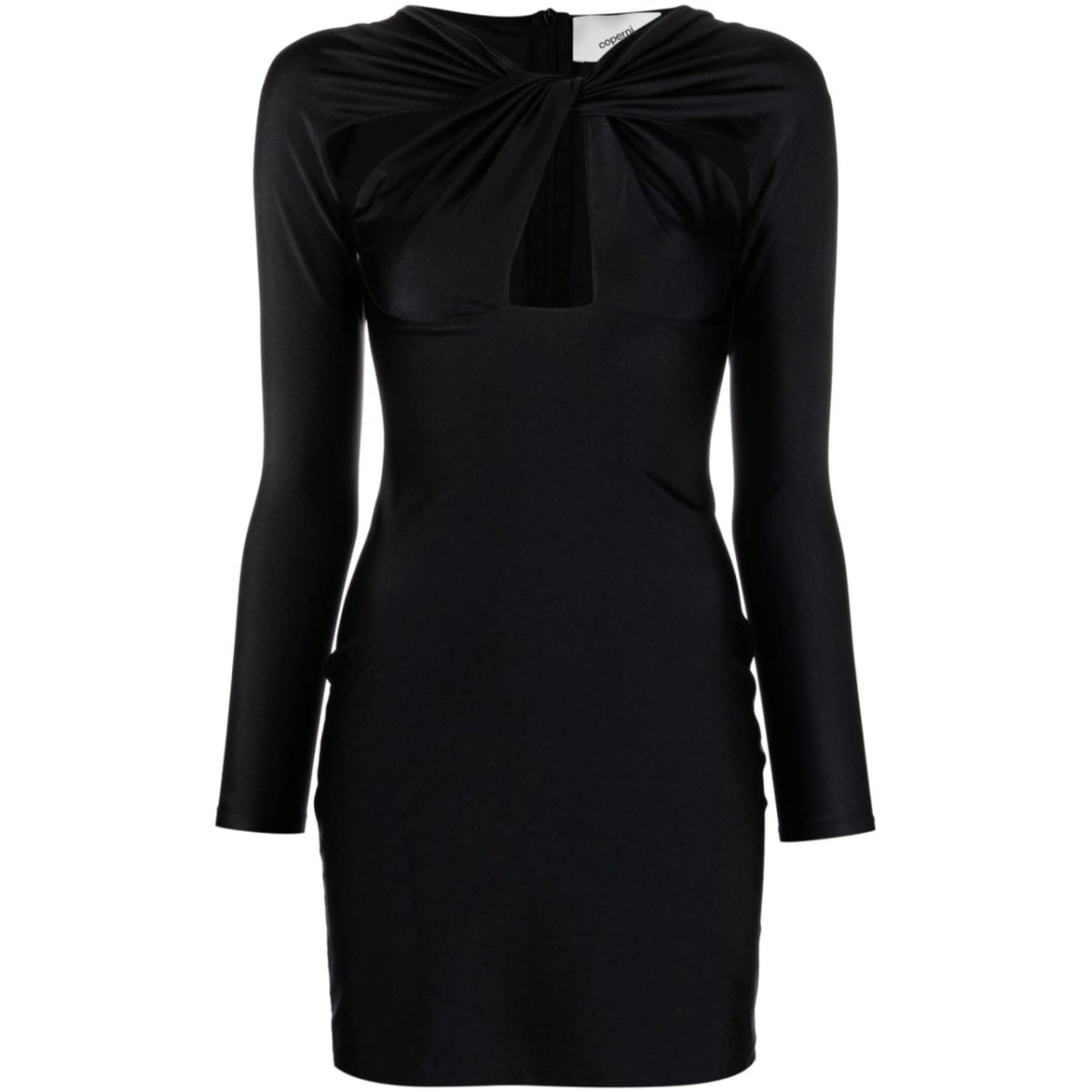 twisted cut-out minidress