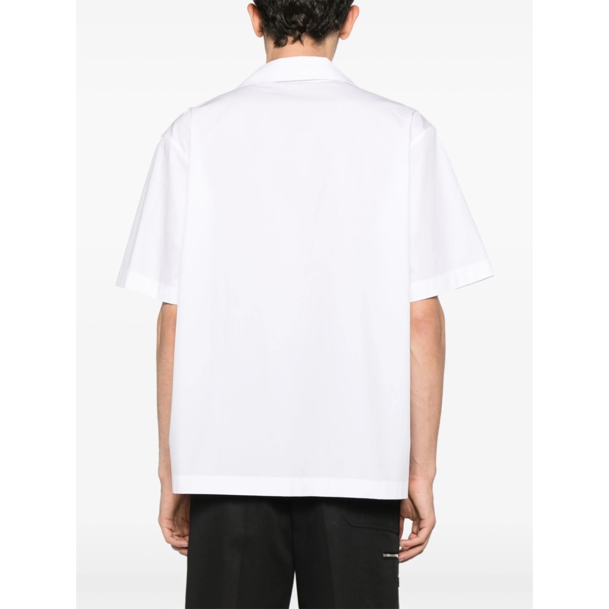 V-logo cotton shirt - Img 4