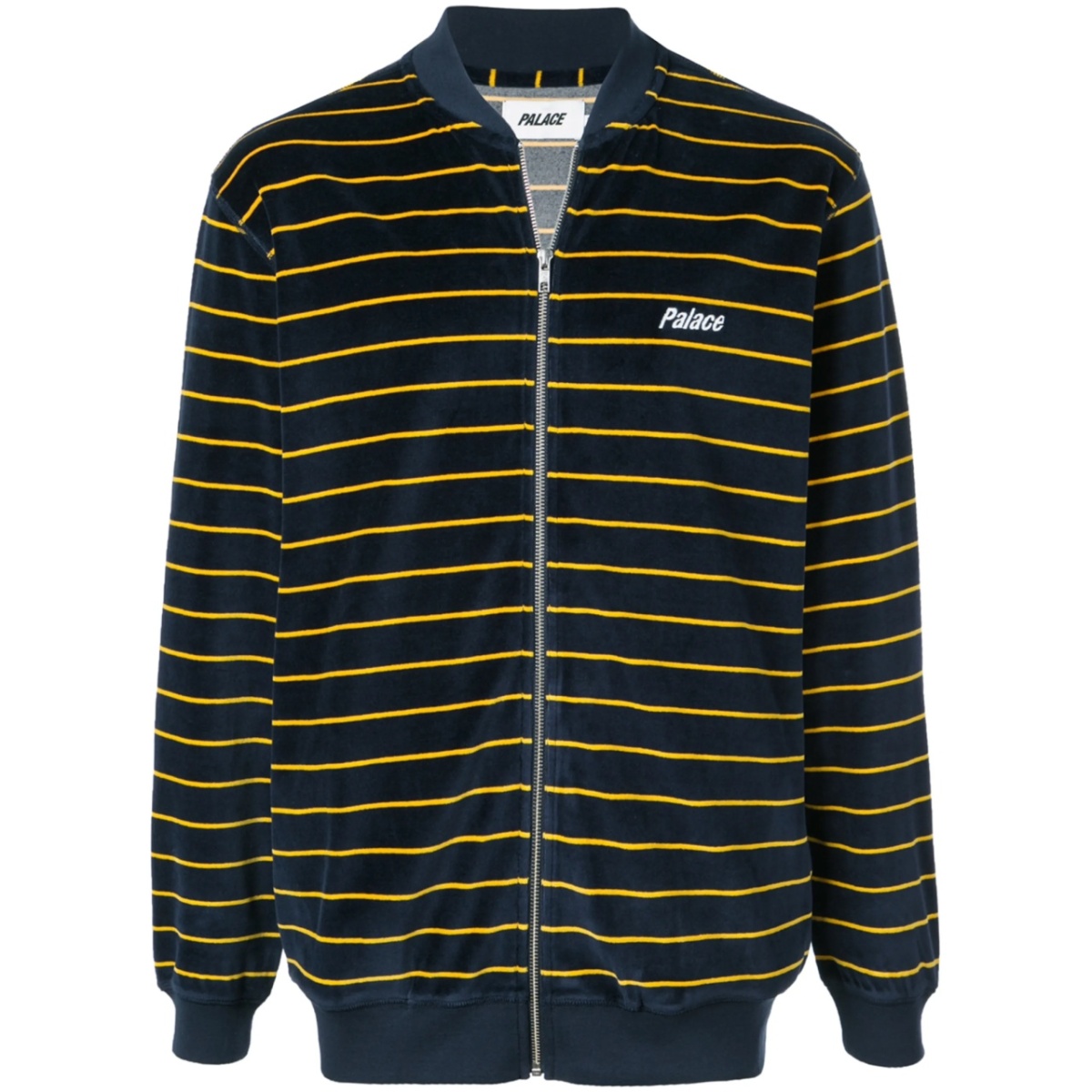 Velour bomber jacket