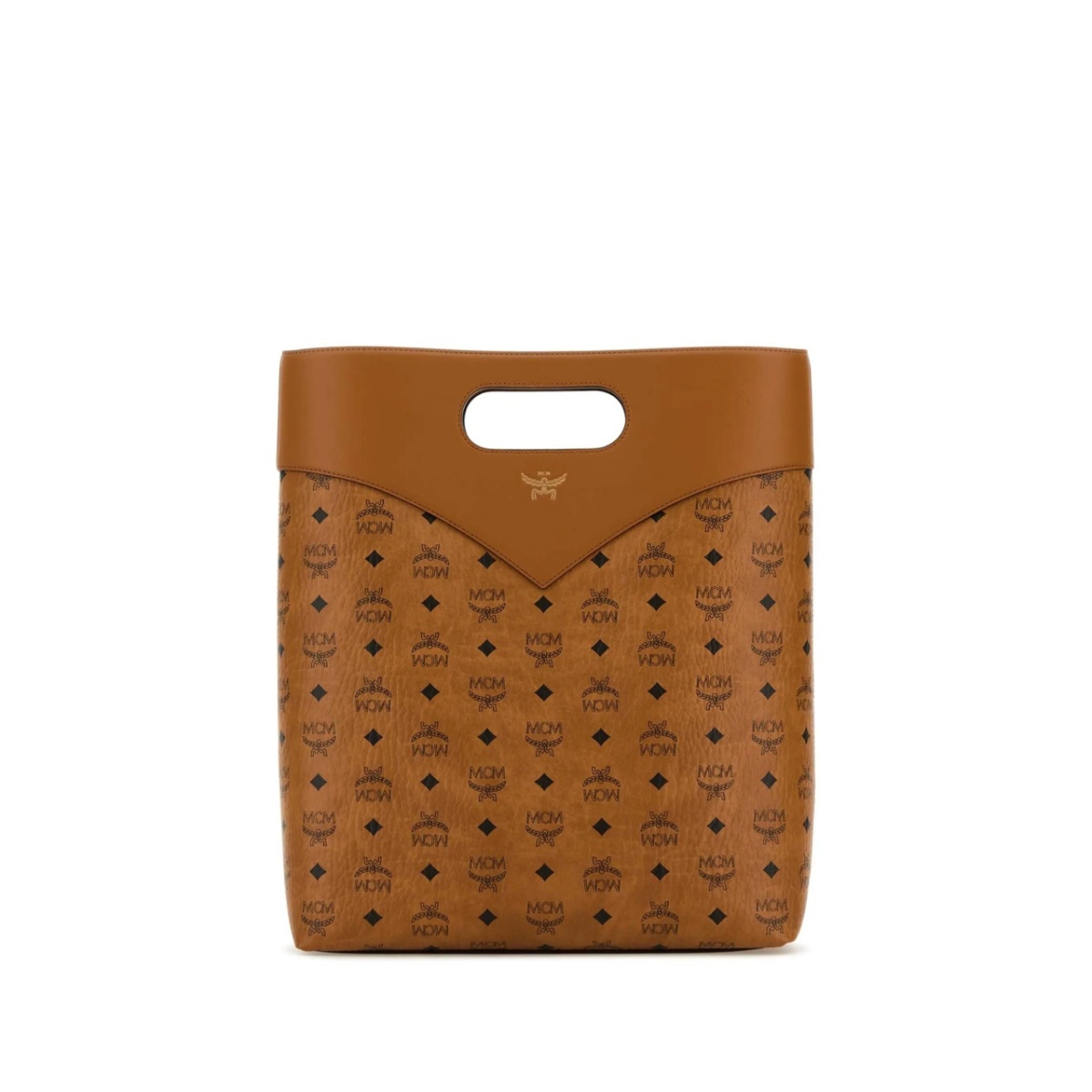 Visetos-print leather bag