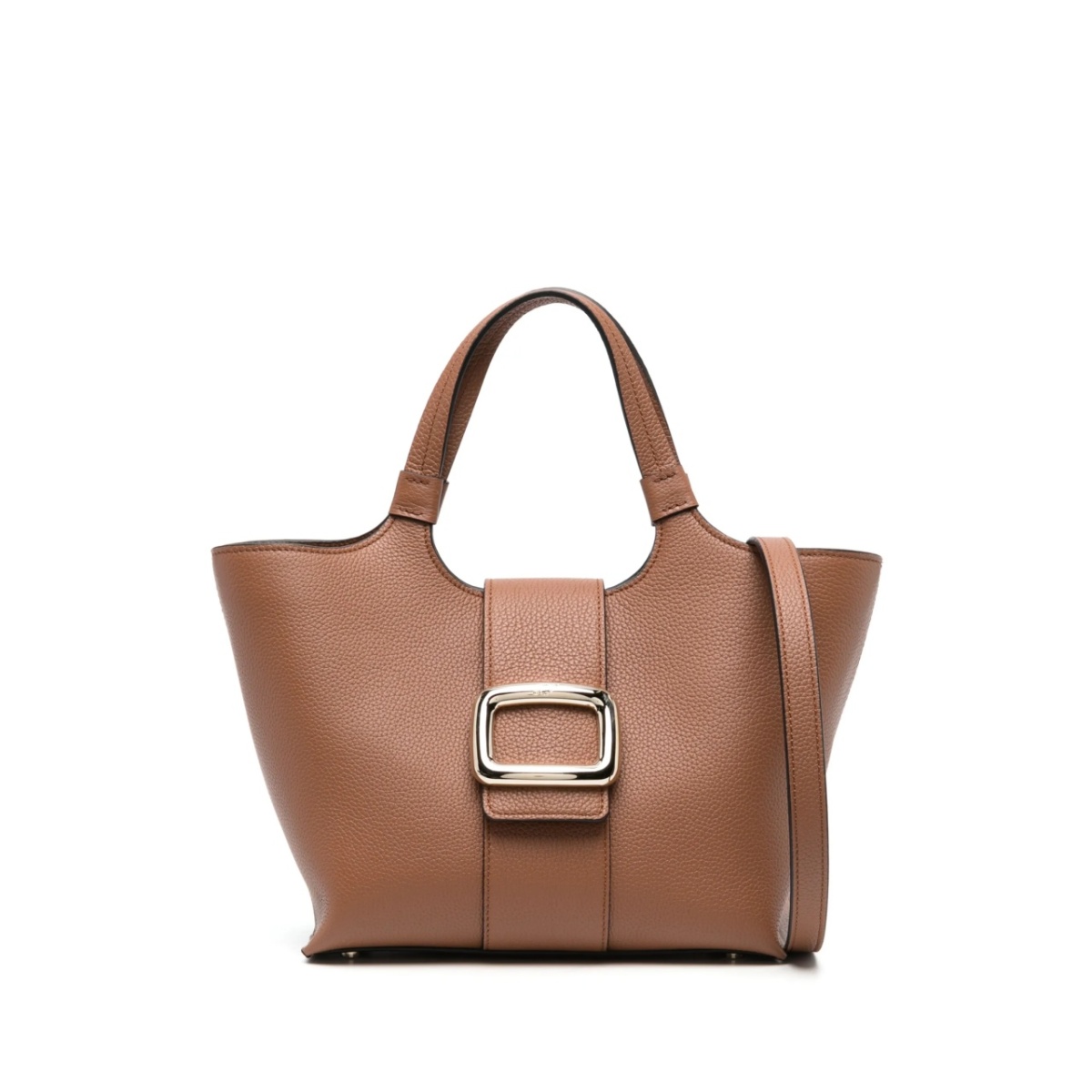 Viv' Choc leather shoulder bag