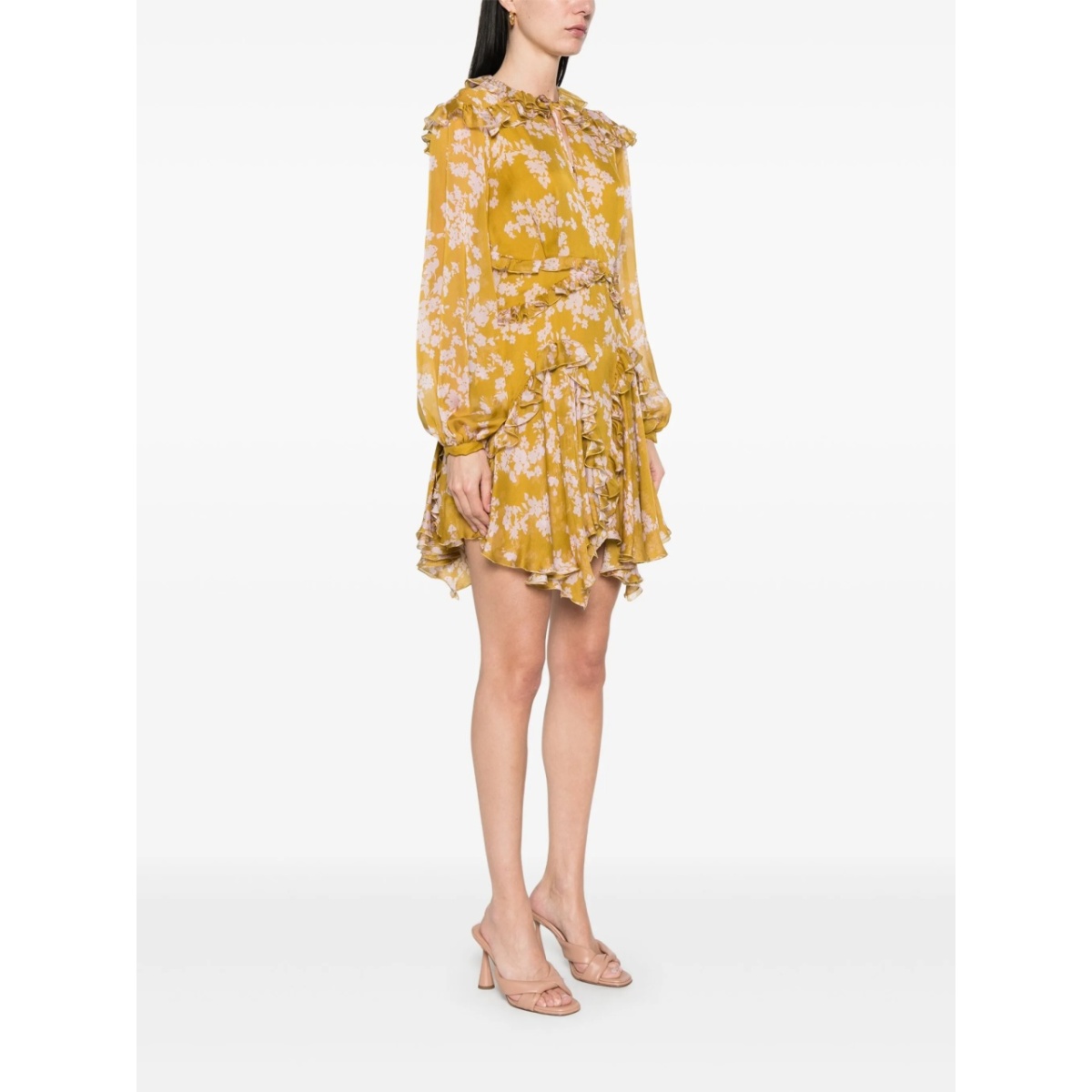 voile printed mini dress - Img 3