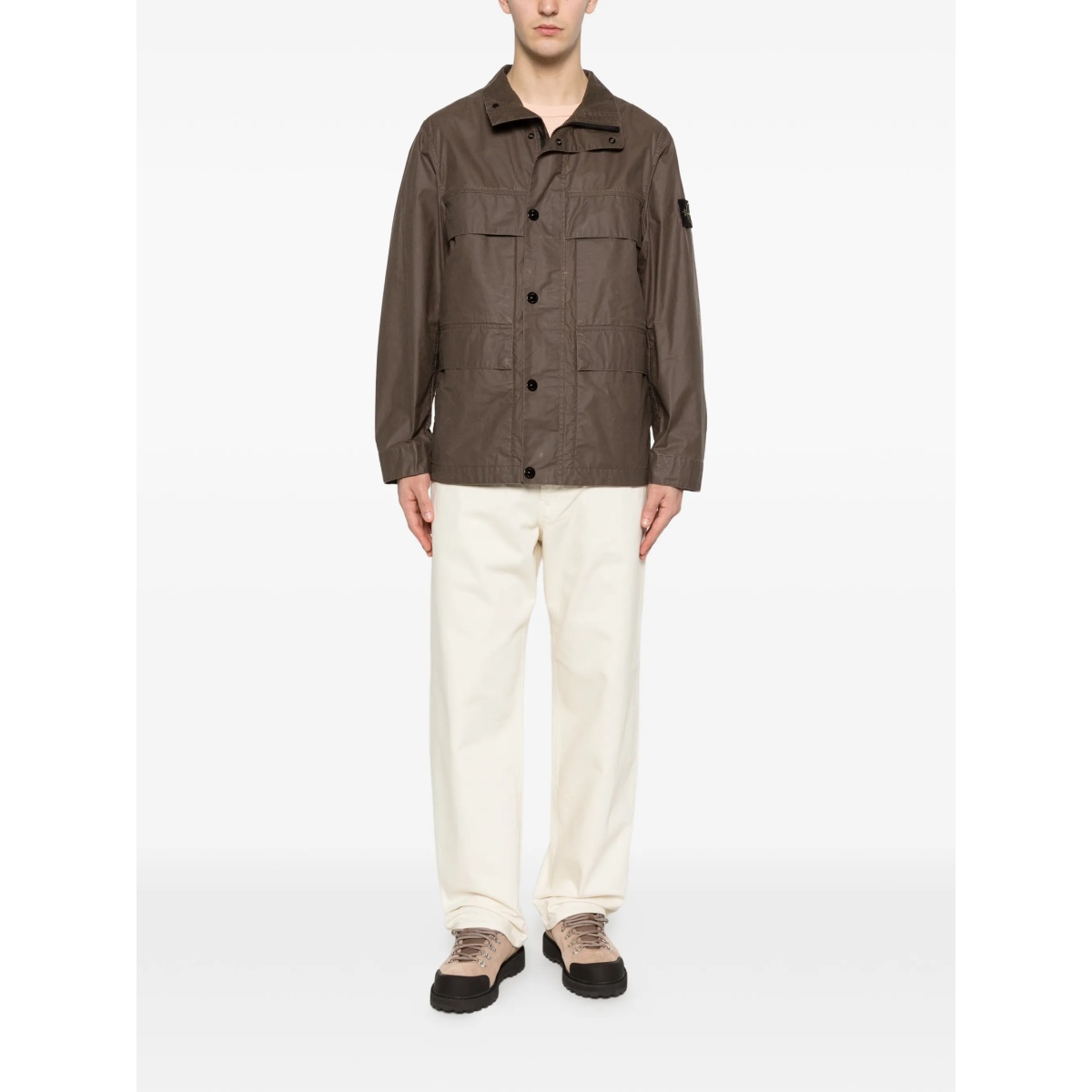waxed shirt jacket - Img 2