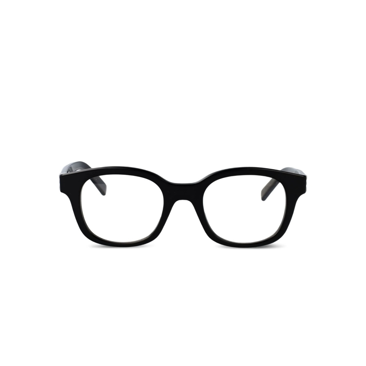 wayfarer-frame glasses