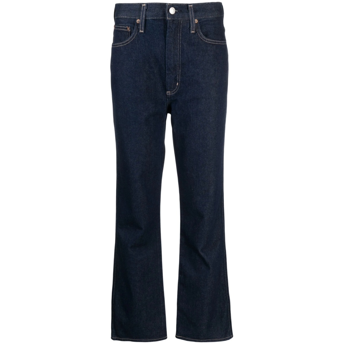 Whisper mid-rise flared jeans