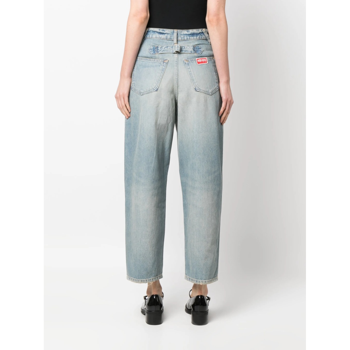 wide-leg cropped jeans - Img 4