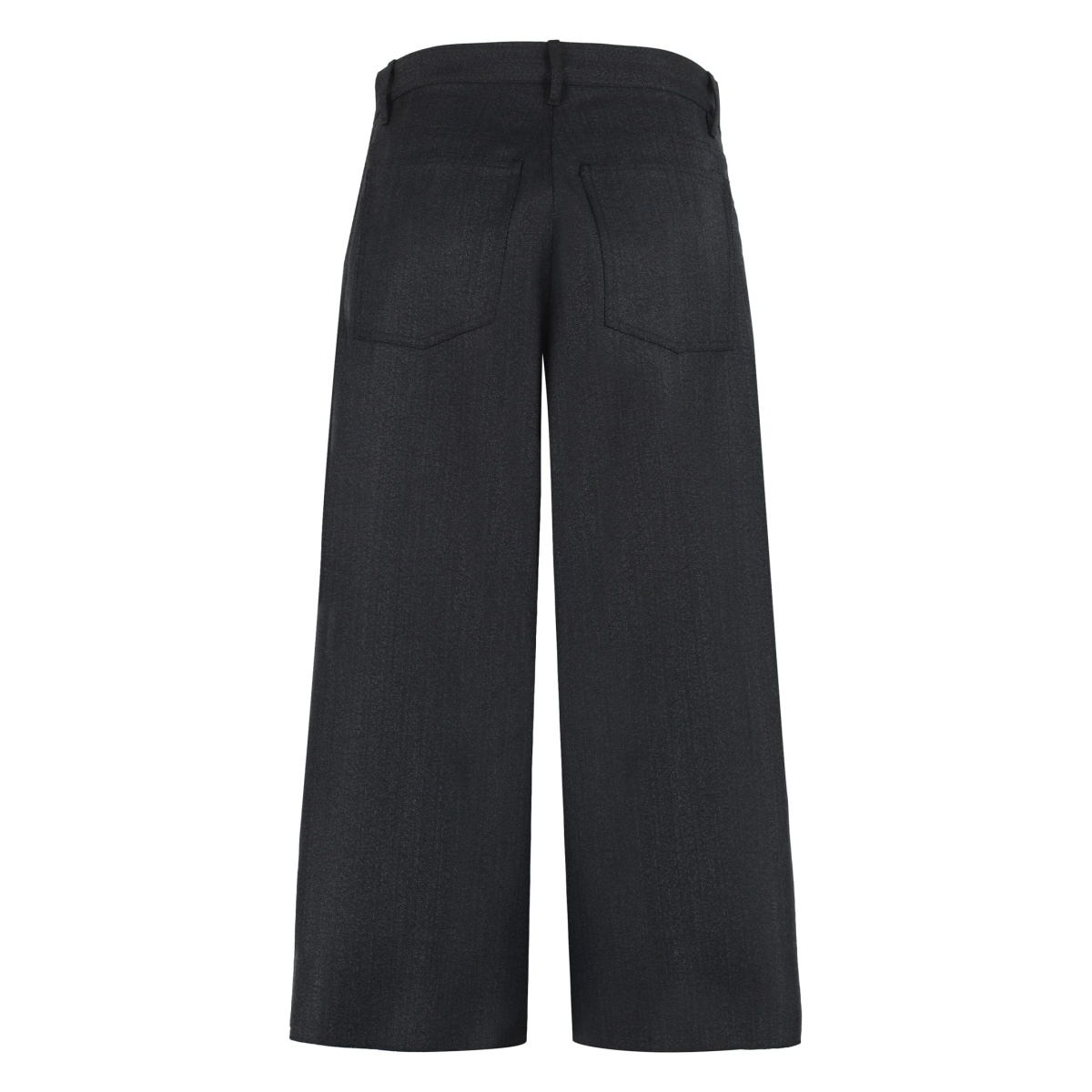 wide-leg cropped trousers - Img 5