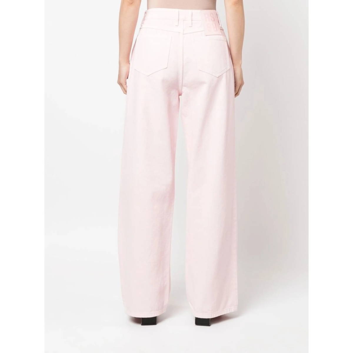 wide-leg denim jeans - Img 4