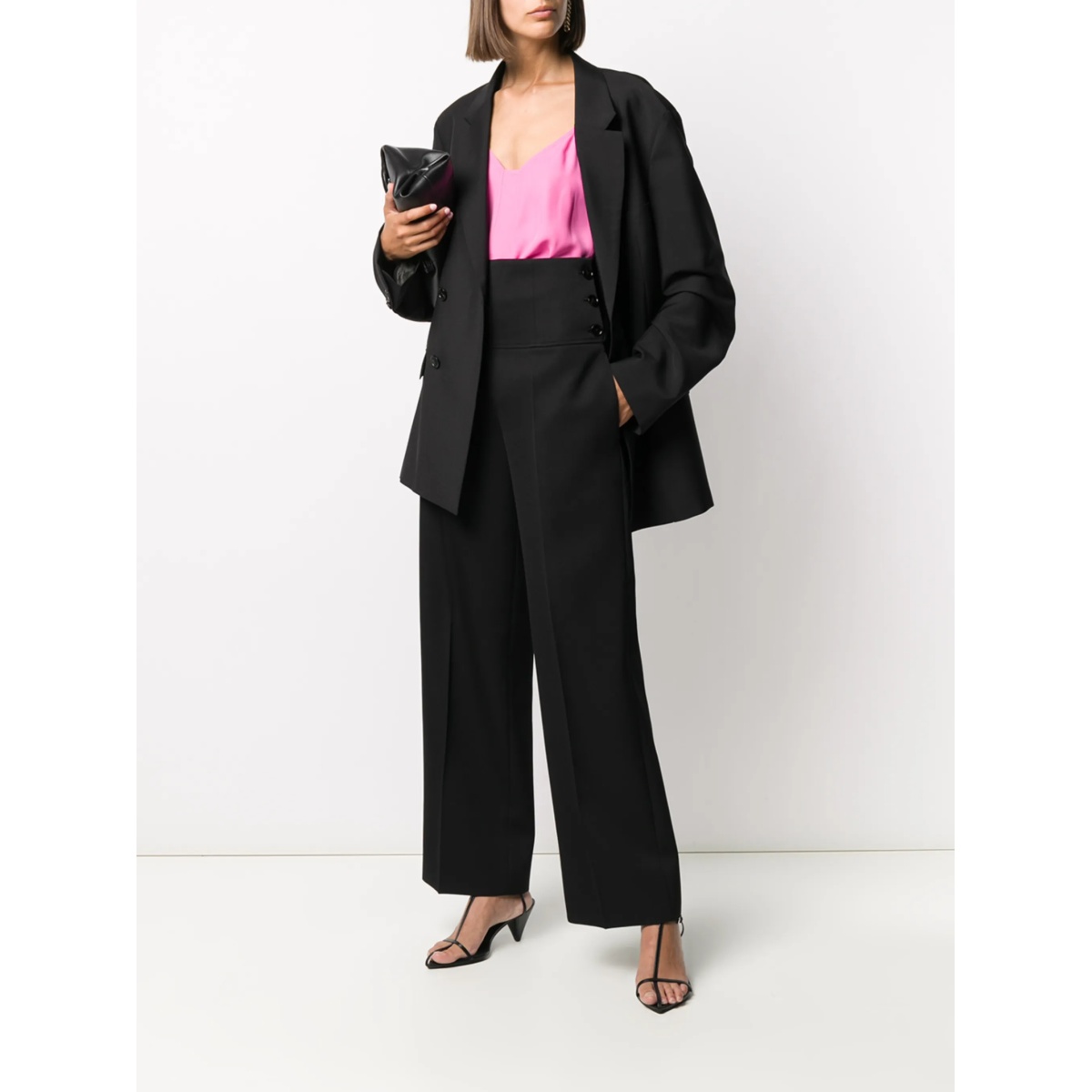 wide-leg tailored trousers - Img 2