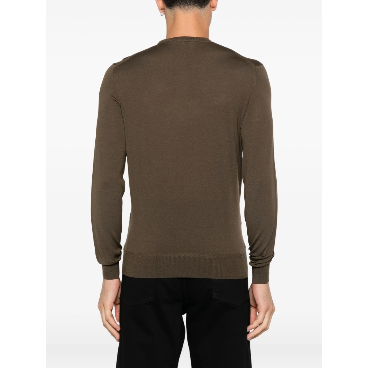 wool crew-neck top - Img 4