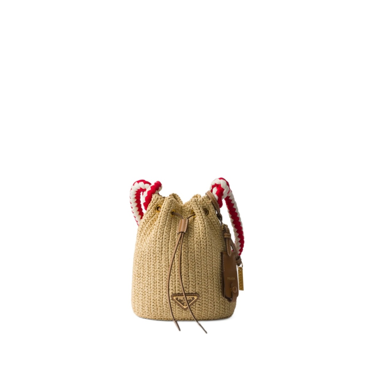 woven drawstring bag