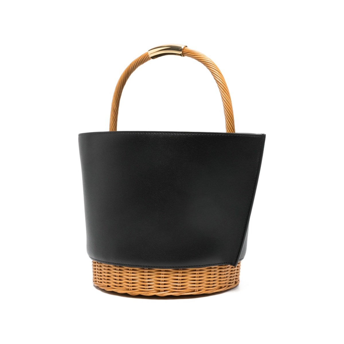 woven handle bucket bag - Img 3