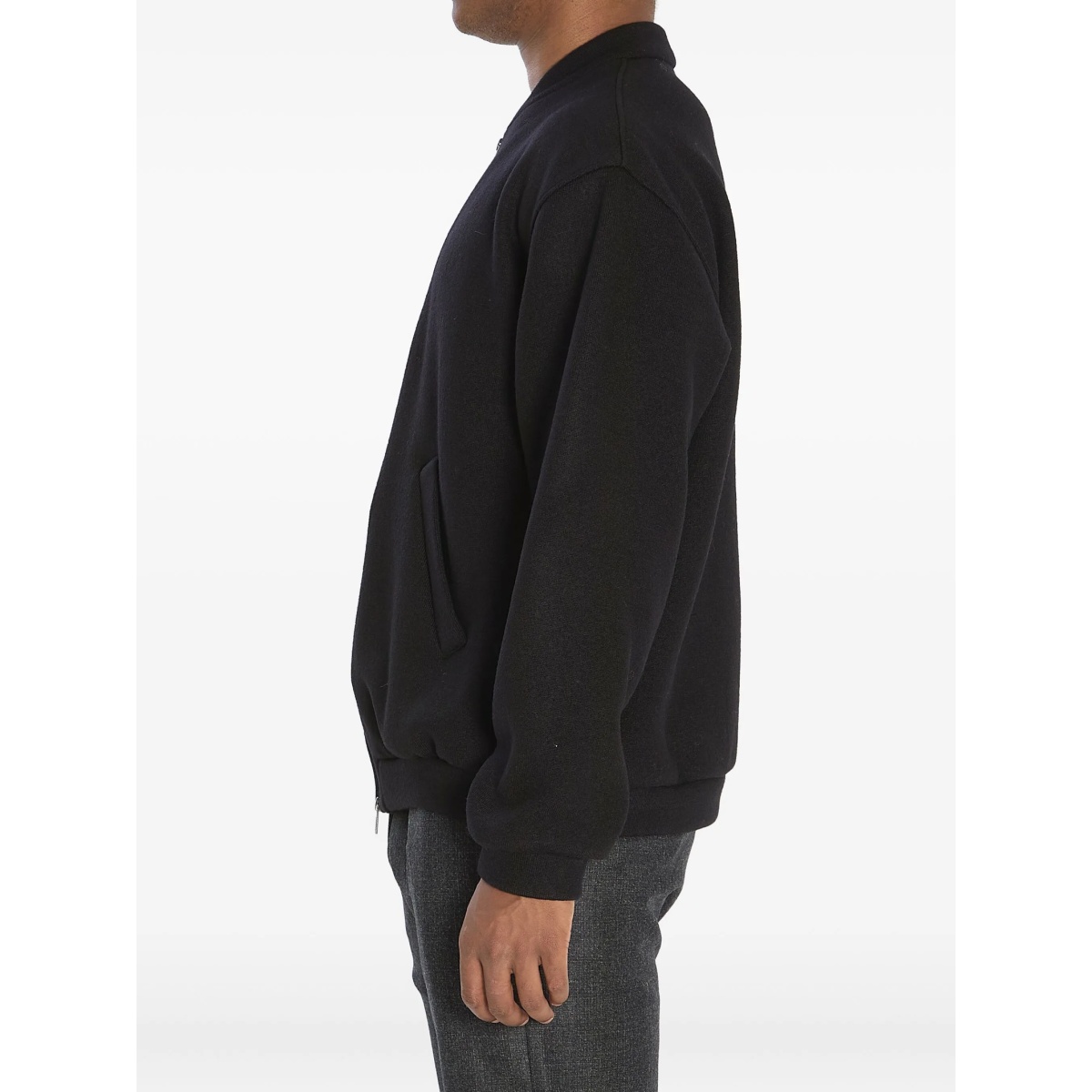 zip-front bomber jacket - Img 3