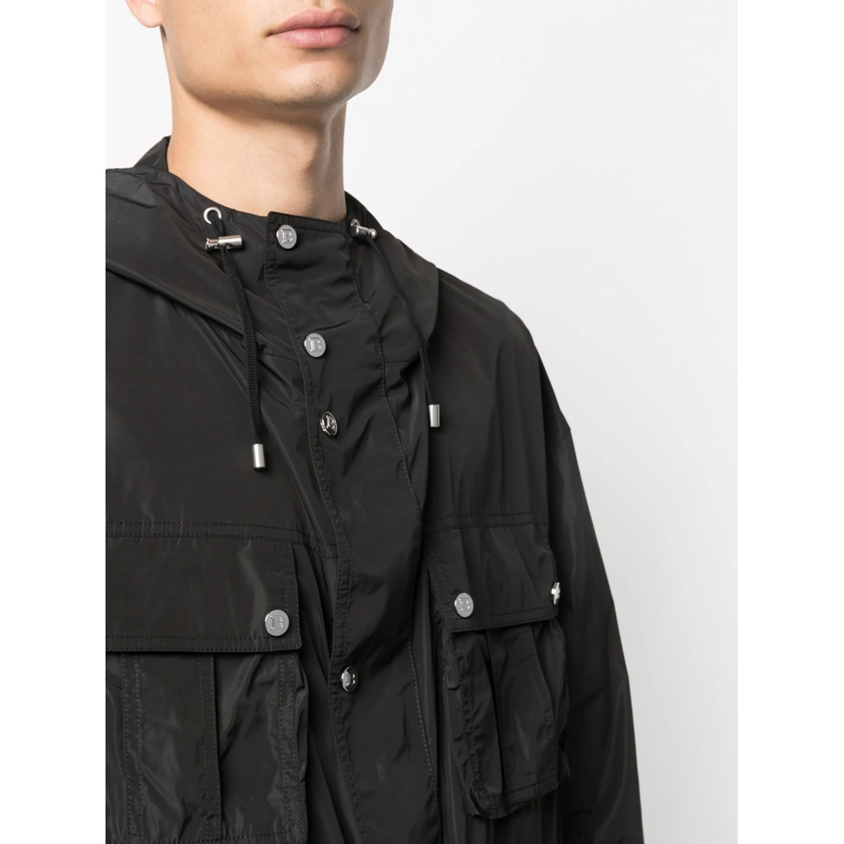 zip-front drawstring jacket - Img 5