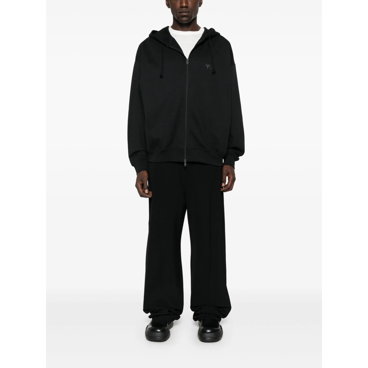 zip-up logo-detail hoodie - Img 2