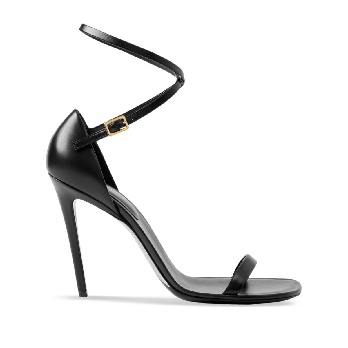 100mm wrap-around leather sandals