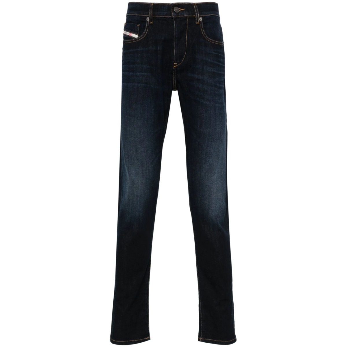 2019 D-Strukt mid-rise slim jeans