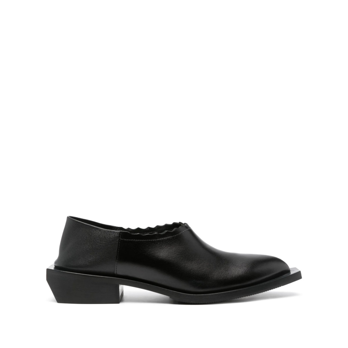 40mm Cuban heel loafers